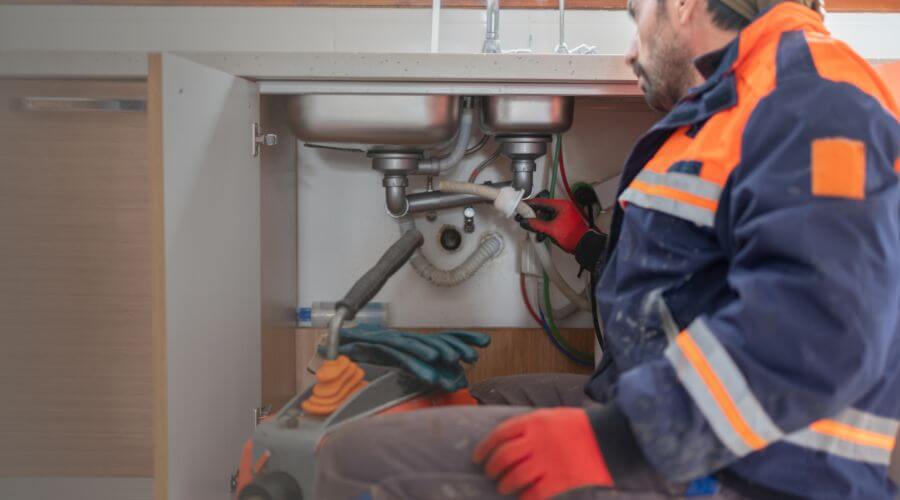 Professional slab leak plumber services in Docena, AL